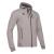 Zither Full Zip Hoody GRY M Hettejakke i myk bomullsmiks 