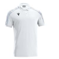 Rock Polo WHT/SILVER 3XS Teknisk poloskjorte