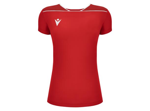 Zinc Womens Match Day Shirt RED/WHT S Teknisk spillerdrakt til dame 