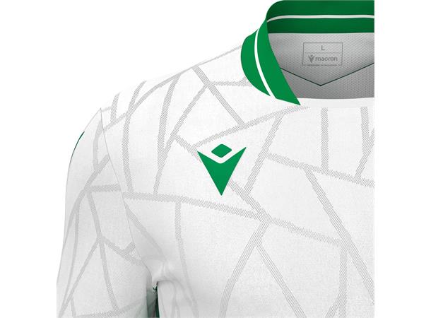 CERBERUS ECO shirt WHT/GRN 3XS Teknisk kamp og treningsdrakt - Unisex 