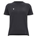 Tropea Icon stretch T-shirt BLK S T-Skjorte i Bomull - Dame