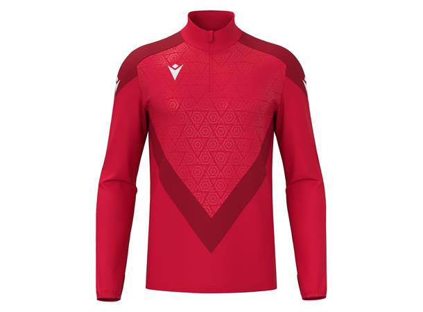 Yaruga Training 1/4 Zip Top RED 3XS Teknisk treningsgenser - Unisex 