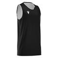 X500 Basket Shirt BLK/WHT XXS Vendbar teknisk basketdrakt - Unisex