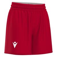 F500 Basket Shorts W RED/WHT 3XL Vendbar teknisk basketshorts til dame
