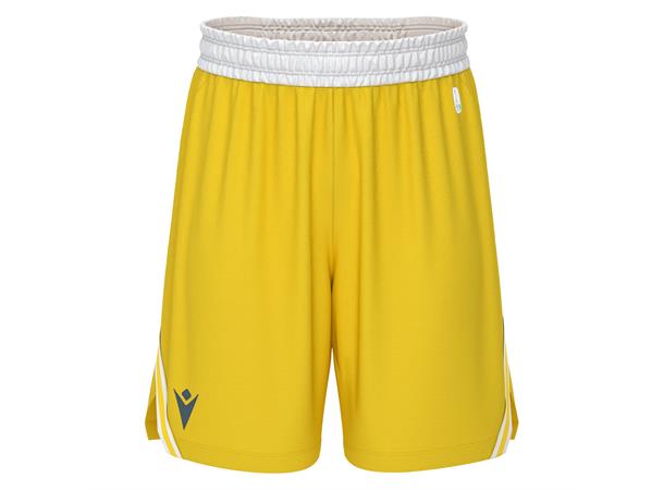 Kansas Basket Eco Shorts YEL/WHT 3XL Teknisk basketshorts - Unisex 