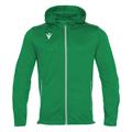 Freyr Hoody Full Zip Top GRN XL Overtrekksjakke - Unisex